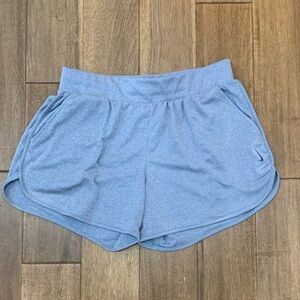 Nike Women's Light Blue Athletic Shorts Size L